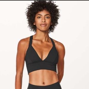 Lululemon Sweat Your Heart Out Bra (Black)